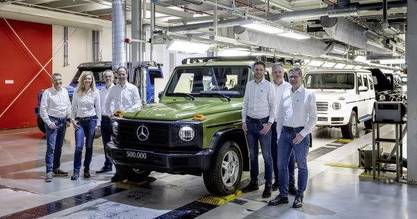 Mercedes-Benz выпустил 500-тысячный «Гелендваген» в ретростиле