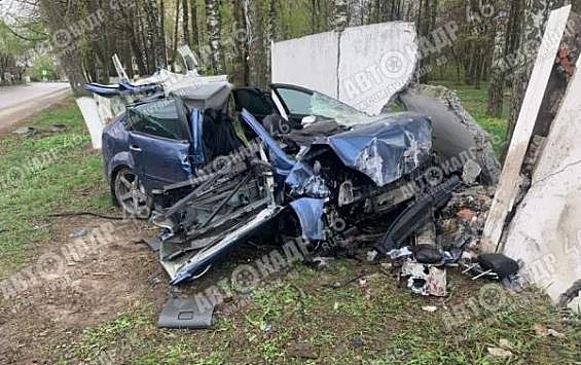В Курске в ДТП погиб водитель, пытавшийся скрыться от ГИБДД
