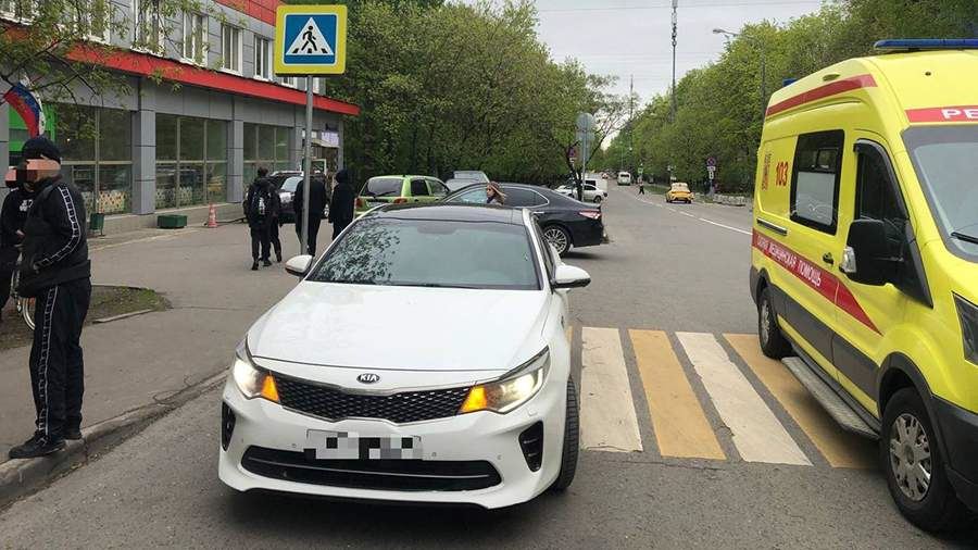Водитель иномарки сбил двух детей на востоке Москвы<br />
