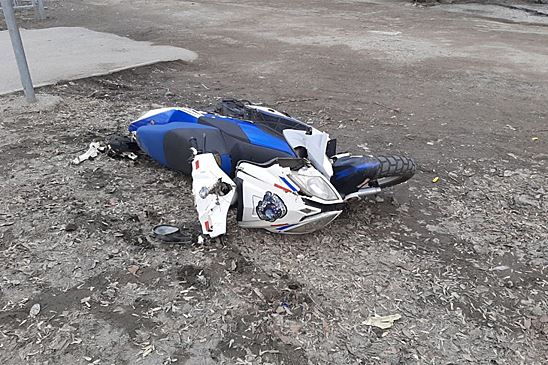 В Новосибирской области 14-летняя девочка на скутере пострадала в ДТП с иномаркой